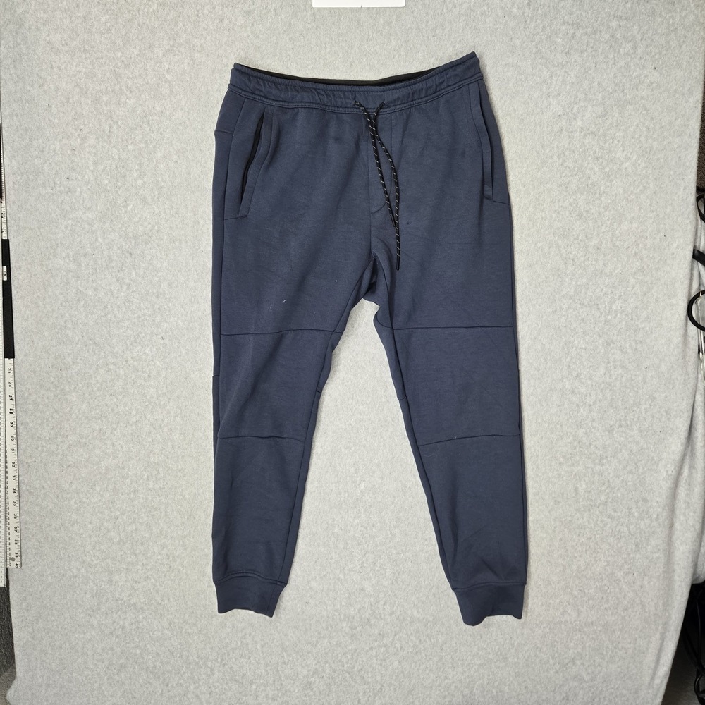 American Eagle Outfitters Men Pants M Blue Jogger Zipper 27" Inseam